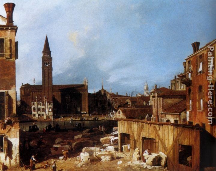 Canaletto Stonemason's Yard